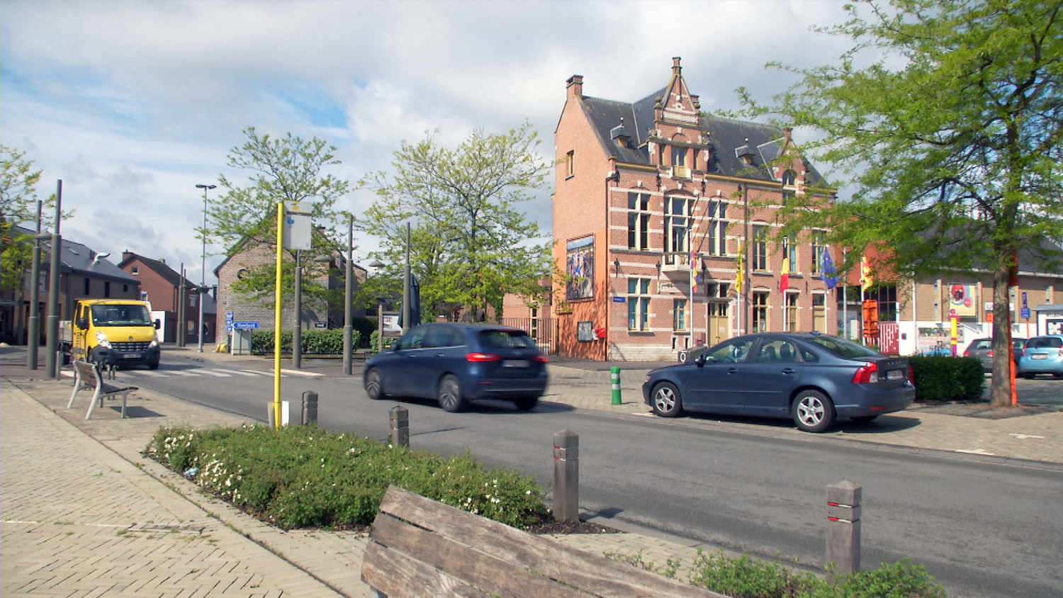 Geen vrachtwagens meer door LeestDorp RTV