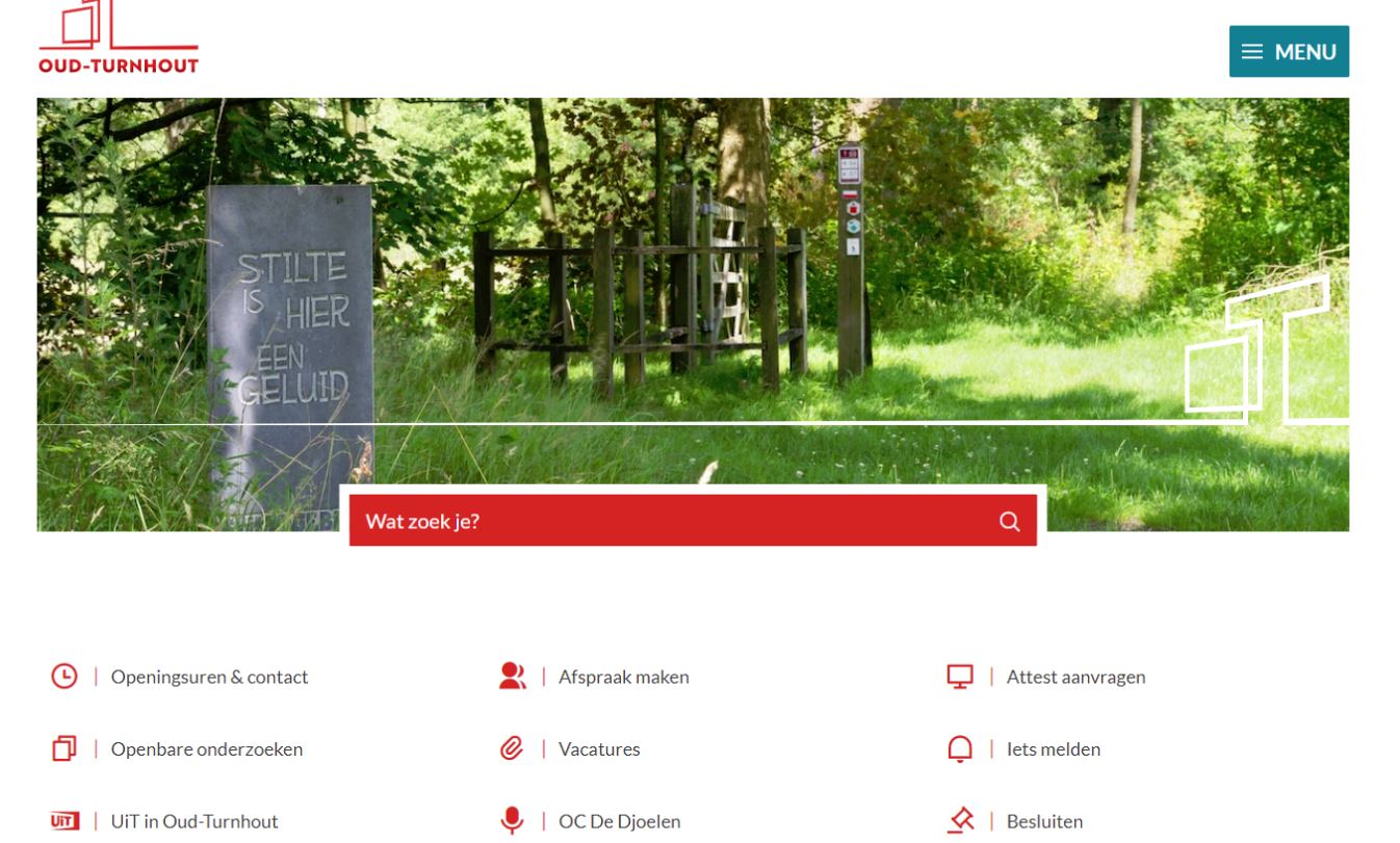 Gemeente OudTurnhout lanceert nieuwe website RTV