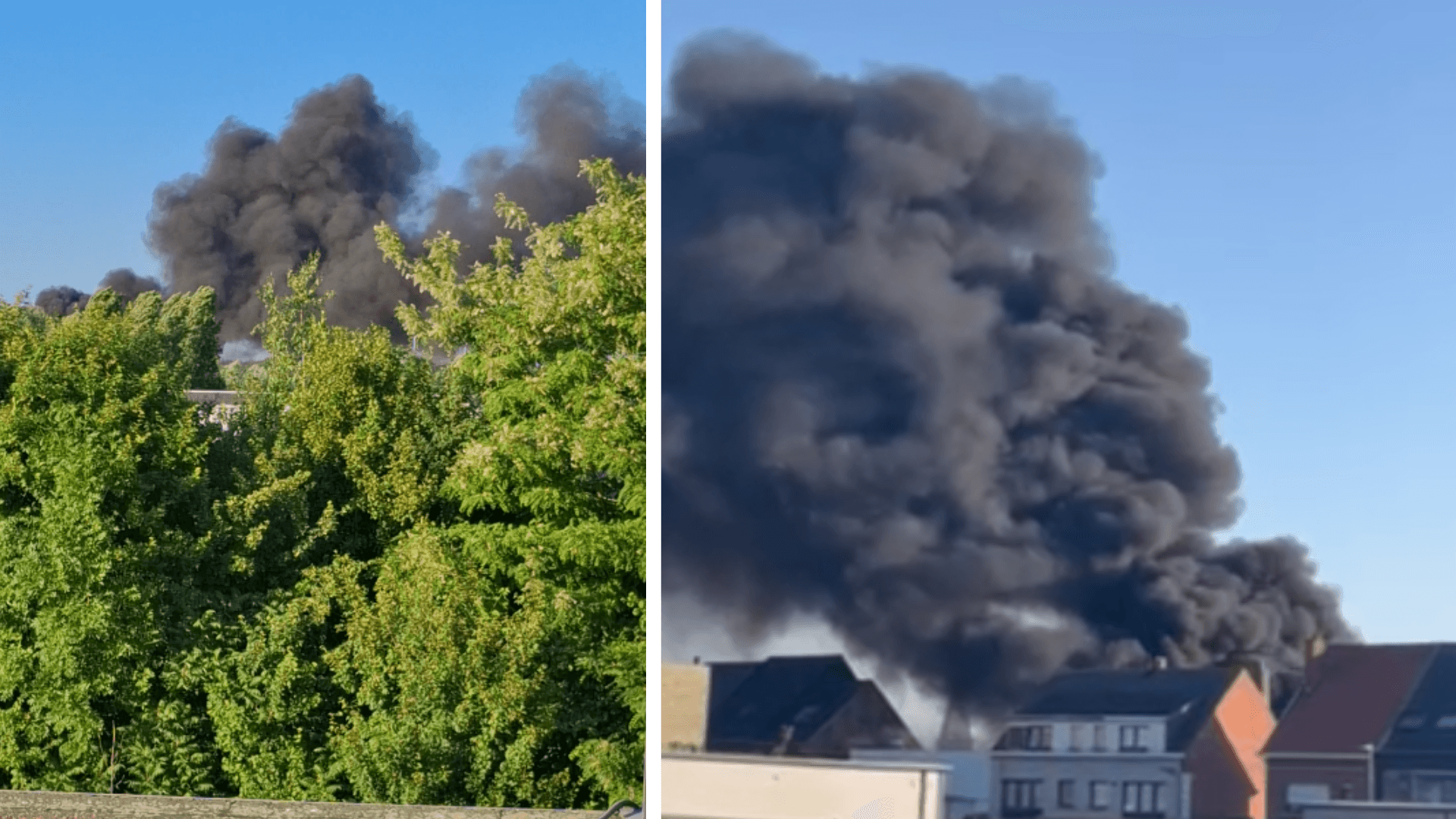 Zware brand in loods in Mechelen onder controle: geen gewonden