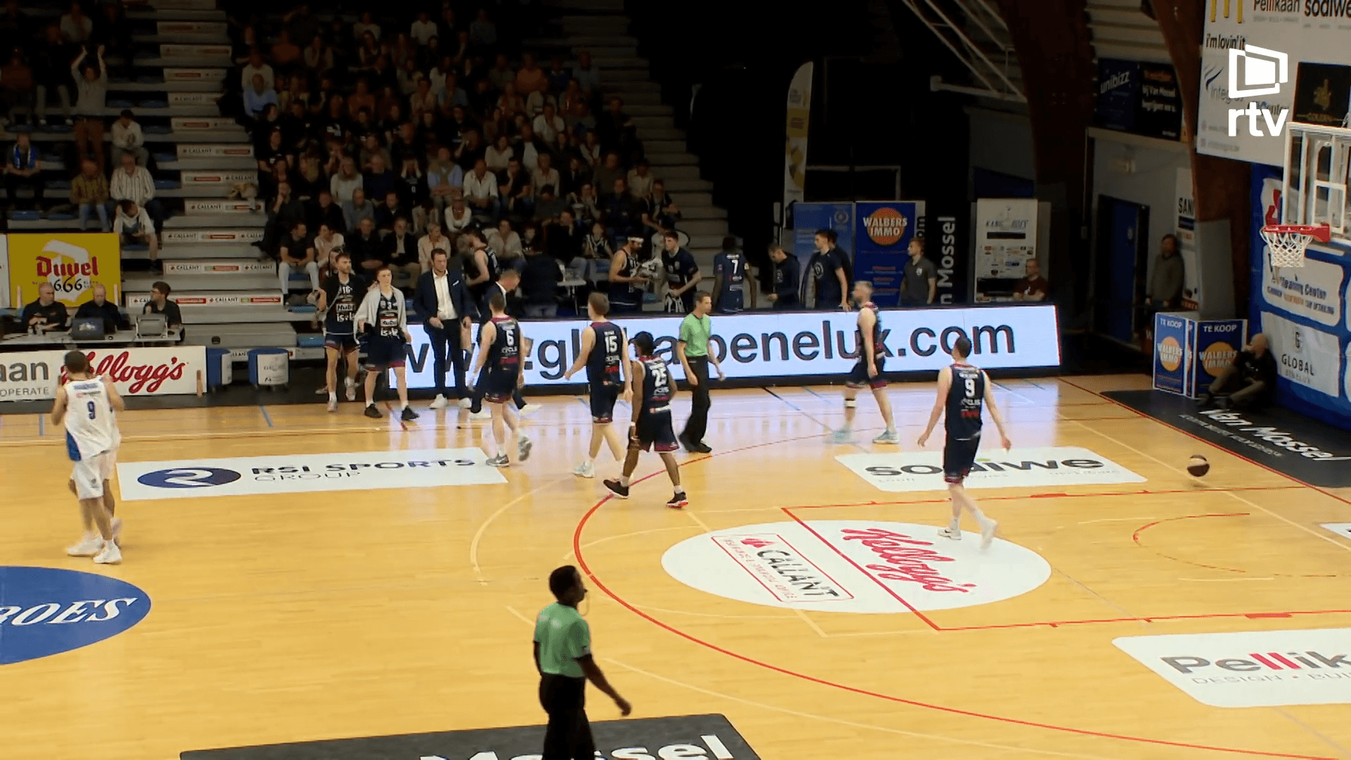 Kangoeroes Mechelen kan het thuis nog niet afmaken tegen Limburg United
