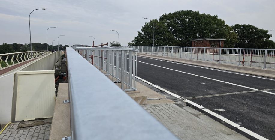 VIDEO: Einde in zicht van werken aan Brug 5 Arendonk, brug heropent