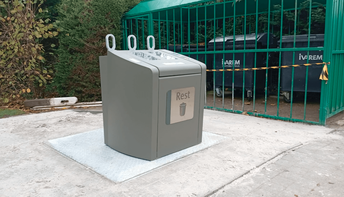 Eerste ondergrondse afvalcontainers zijn geplaatst, vanaf 1 januari gaan ze in gebruik