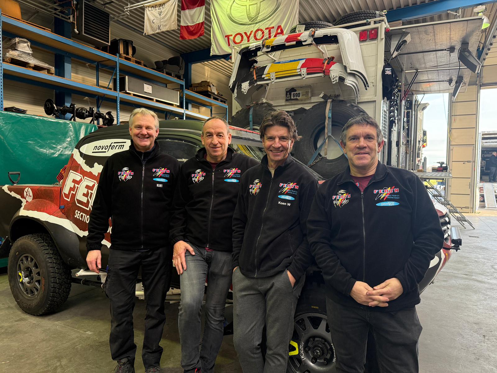 Koen Wauters en familie Feryn zetten koers richting Marokko voor Africa Eco Race