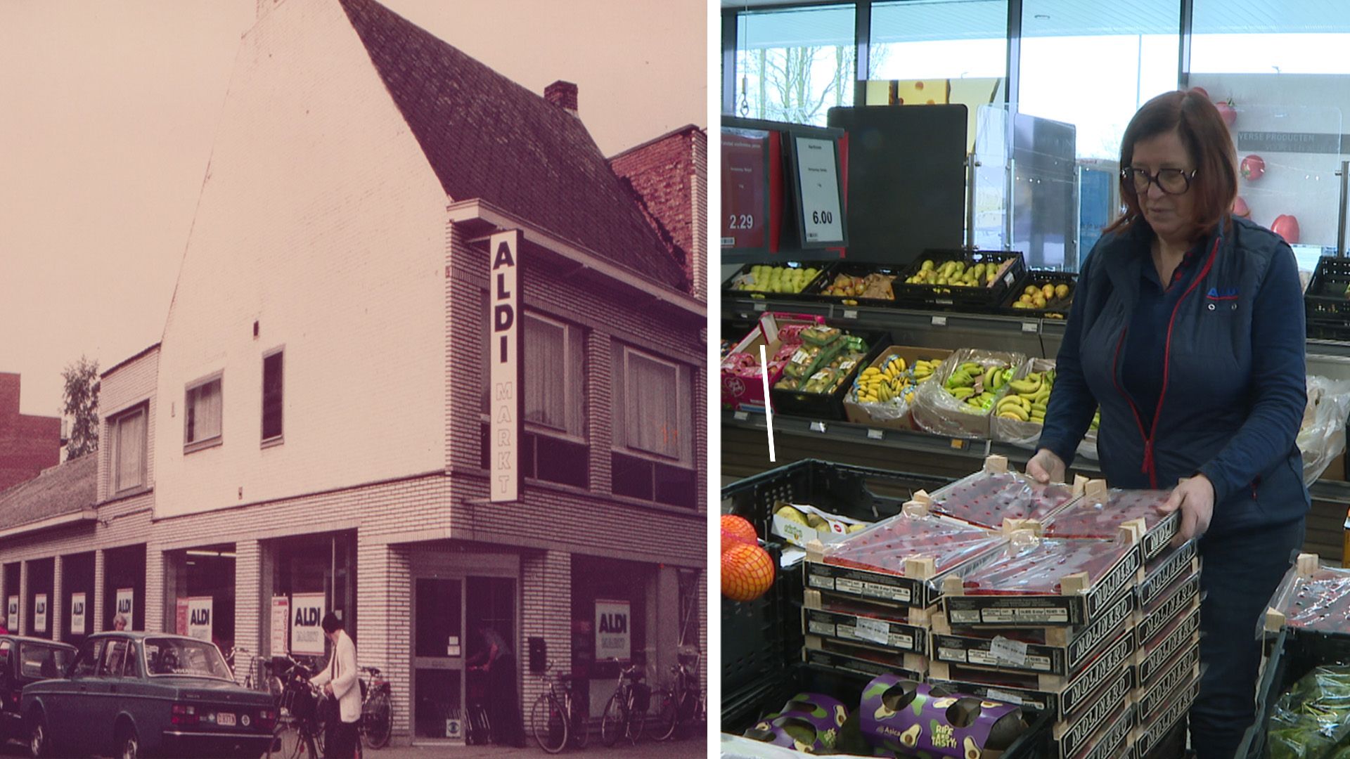 50 jaar Aldi, eerste winkel in België opende in Geel: “Els werkt al 40 jaar bij de supermarktketen”