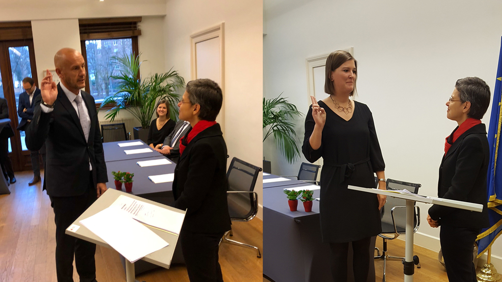 Burgemeesters Putte en Duffel leggen de eed af