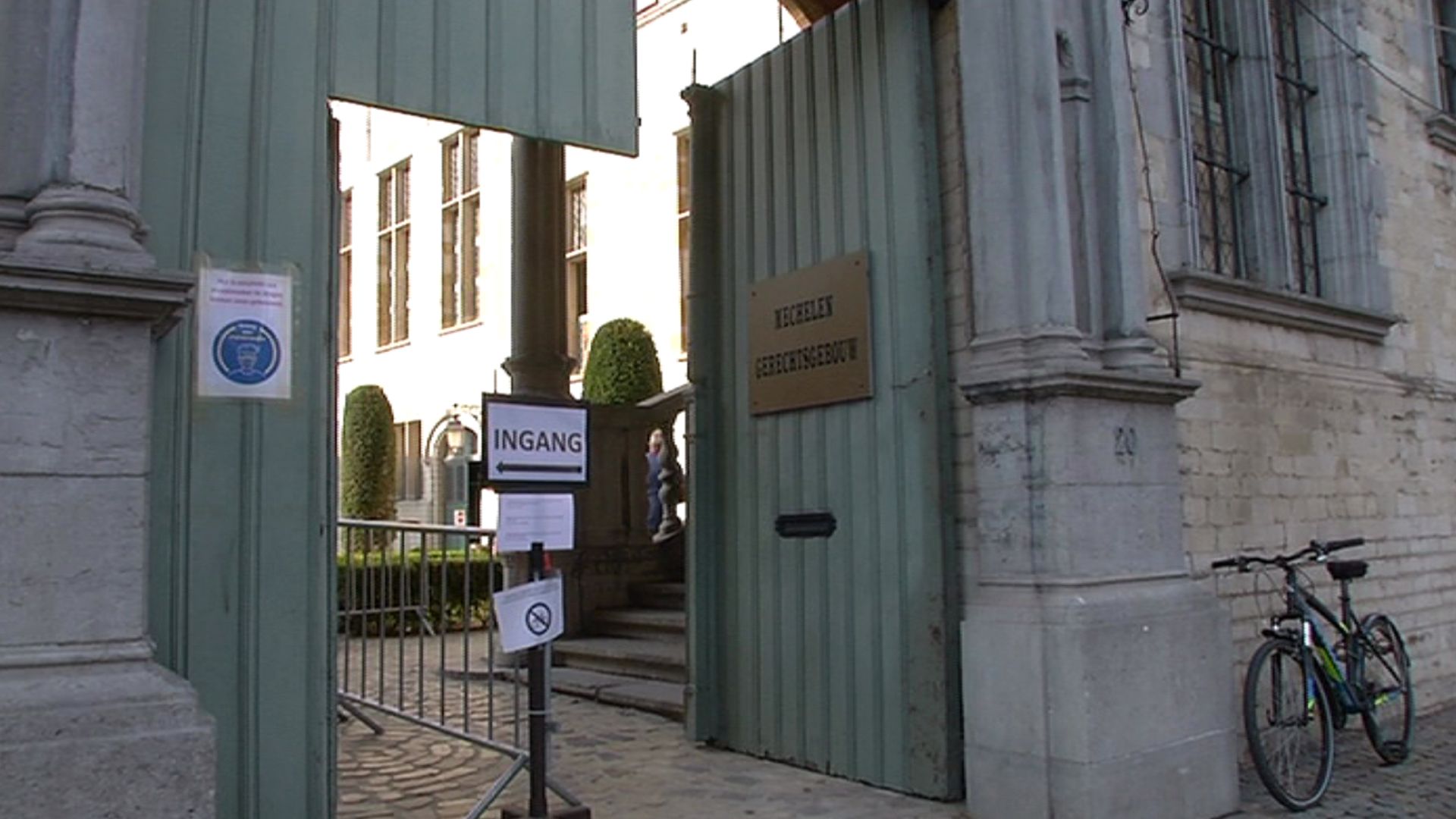 Onderfinanciering treft ook de gebouwen van justitie: actie in gerechtsgebouw van Mechelen