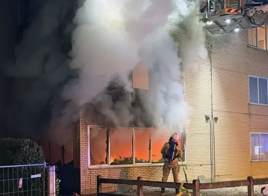 Brand appartement Bornem 