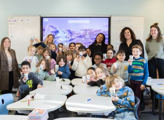 Basisschool De Spreeuwen vormt decor voor Expeditie Geluk Basisschool De Spreeuwen vormt decor voor Expeditie Geluk