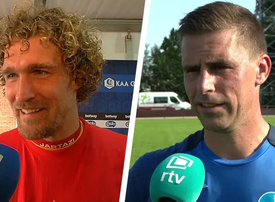 T2 Arjan Swinkels (links) en T1 Thomas Wils (rechts) zijn beiden ontslagen bij Turnhout T2 Arjan Swinkels (links) en T1 Thomas Wils (rechts) zijn beiden ontslagen bij Turnhout