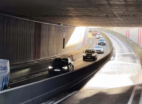 Pallietertunnel Lier onder water