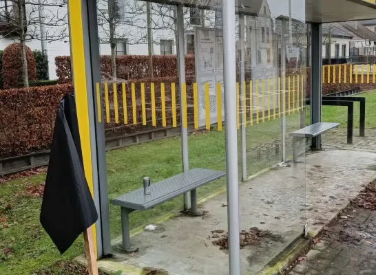 zwarte vlag buskotje Gierle Lille zwarte vlag buskotje Gierle Lille