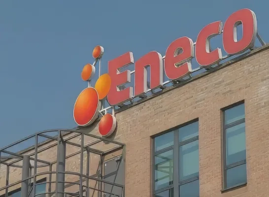 Eneco hoofdzetel Mechelen logo Eneco hoofdzetel Mechelen logo