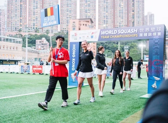 Squash WK wereldkampioenschap Hongkong Squash WK wereldkampioenschap Hongkong