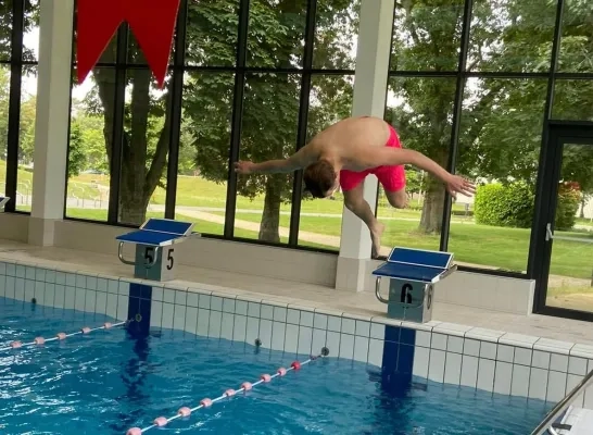 Gibbo Galbergen organiseert Swimathon en Step Together Gibbo Galbergen organiseert Swimathon en Step Together