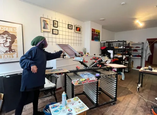 VZW deRUIMTE Turnhout crowdfunding atelier kunst