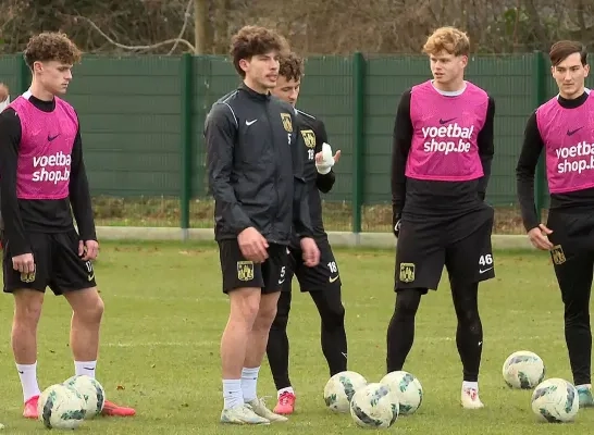 KVC Westerlo training KVC Westerlo training
