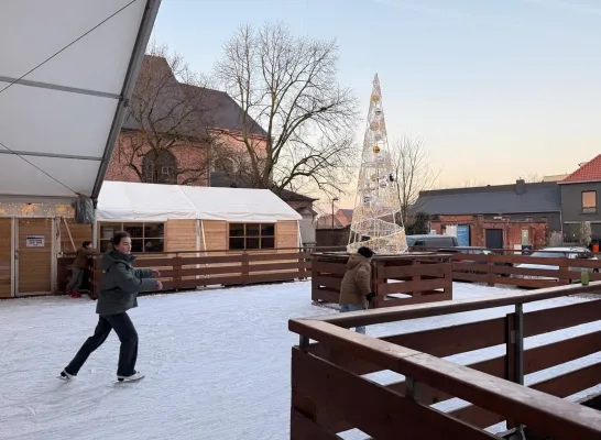 ijspiste schaatsen winterbornemland kardinaal cardijnplein bornem
