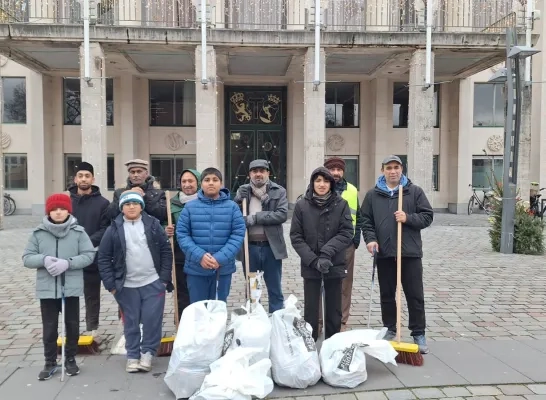 zwerfvuilactie jonge moslims Turnhout zwerfvuilactie jonge moslims Turnhout
