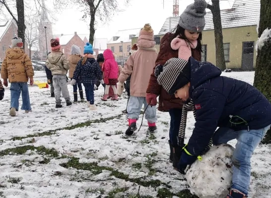 Sneeuwpret school Ravels Eel