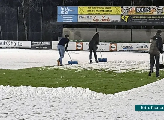 Witgoor Sport sneeuw afgelastingen voetbal Witgoor Sport sneeuw afgelastingen voetbal