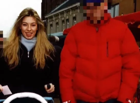 Heidi De Schepper en haar toenmalige vriend Heidi De Schepper en haar toenmalige vriend