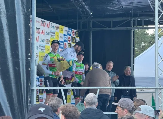 Laurens Sweeck podium Oostmalle Laurens Sweeck podium Oostmalle