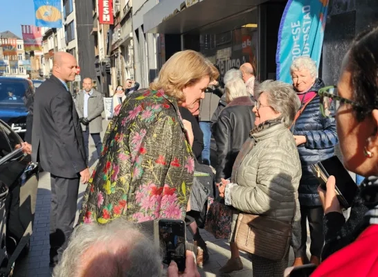 Koningspaar op bezoek Mechelen