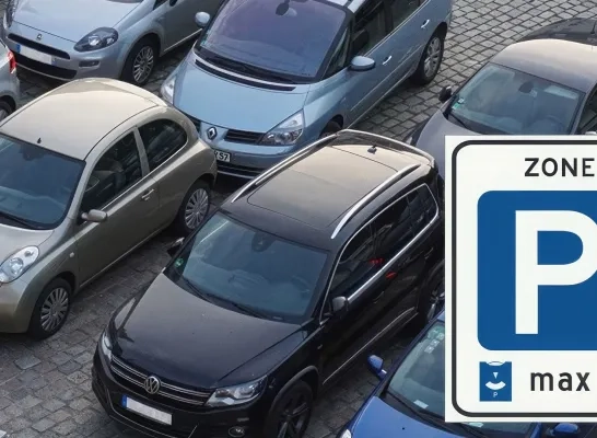 Blauwe zone parkeren Blauwe zone parkeren