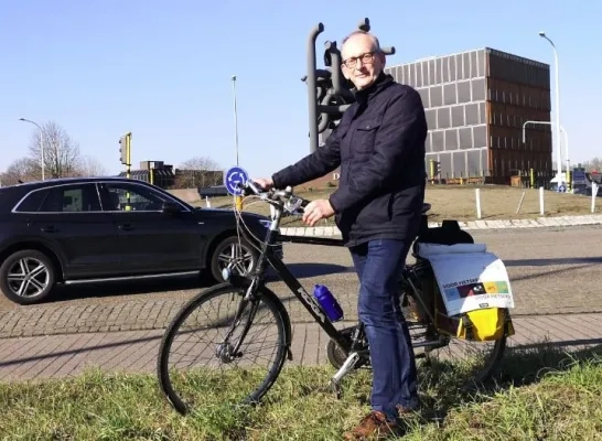 Johan Alen van de Fietsersbond Geel