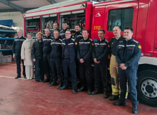 Nieuwe autopomp Brandweer Lille Nieuwe autopomp Brandweer Lille