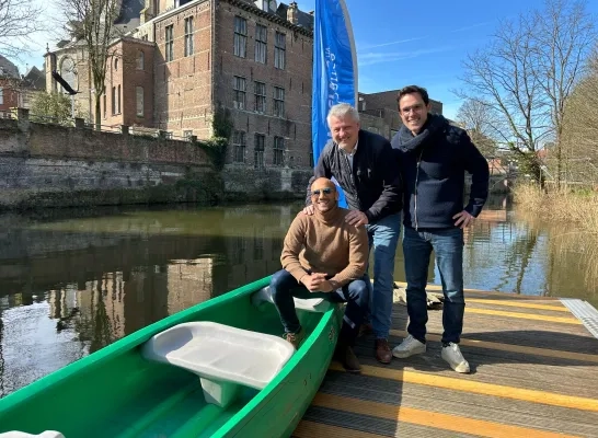 Ponton aan de Kruidtuin
