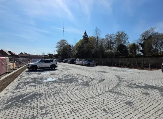 Nieuwe centrumparking in Berlaar Nieuwe centrumparking in Berlaar