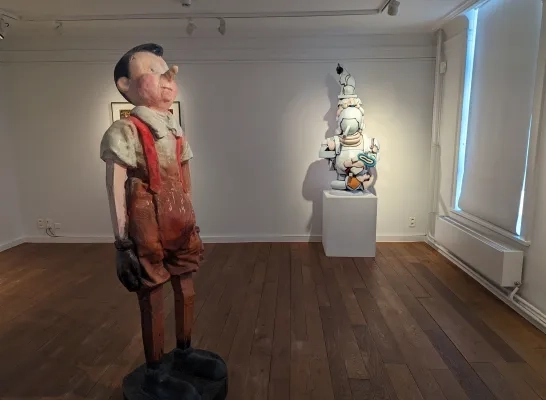 Tentoonstelling over sprookjes in de Halle