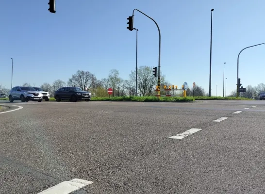 kruispunt Westelijke Ring N19g Noord-Zuidlaan Geel