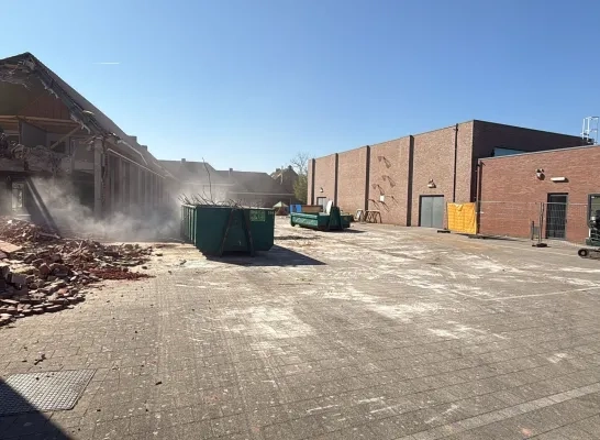 afbraak basisschool Meikever Witgoor