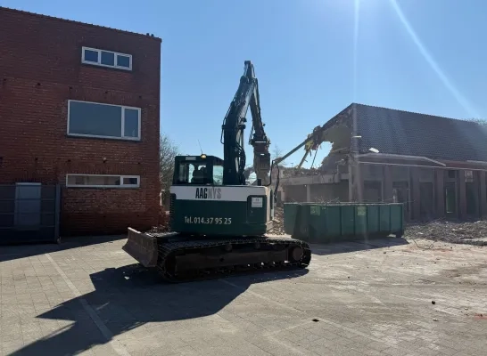 afbraak basisschool Meikever Witgoor