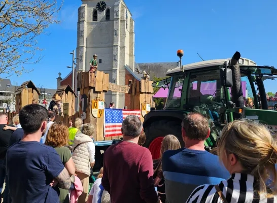 praalwagen De Ware Eendracht Schriek carnaval