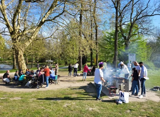 Kindje gered uit vijver in stadspark van Lier