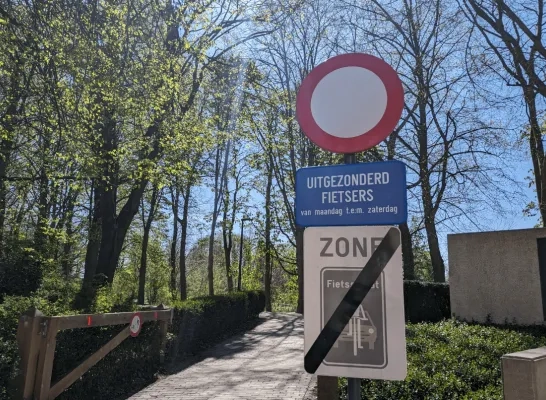 fietsers lier verbod vesten fietsers lier verbod vesten