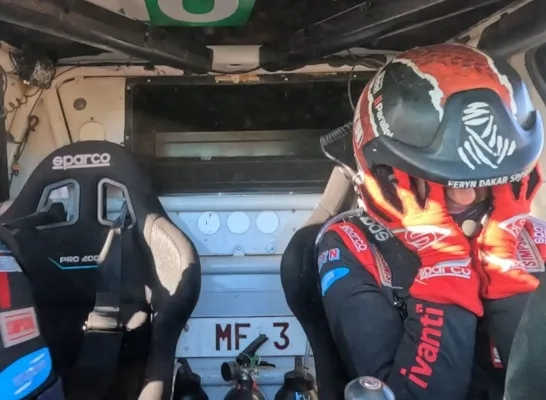 crash Koen Wauters Morocco Desert Challenge