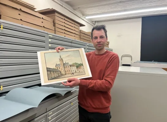 aquarel collectie stadsarchief Mechelen