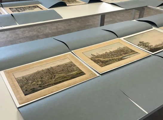 aquarel collectie stadsarchief Mechelen