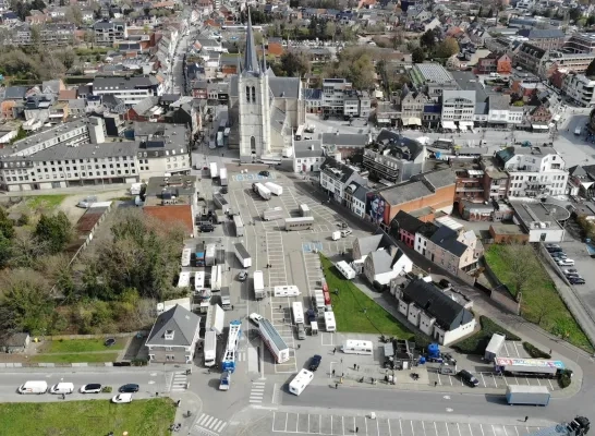 Palmenmarkt Geel politie Geel-Laakdal-Meerhout drone