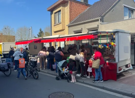 snoepkraam markt Berlaar Staf Ceulemans Sint-Katelijne-Waver