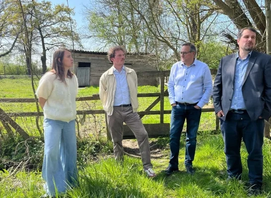 Aankoop terrein voor nieuw park Koningshooikt 