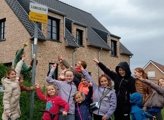 Slagmolenstraat Tielen is leukste speelstraat 2025 in Kasterlee