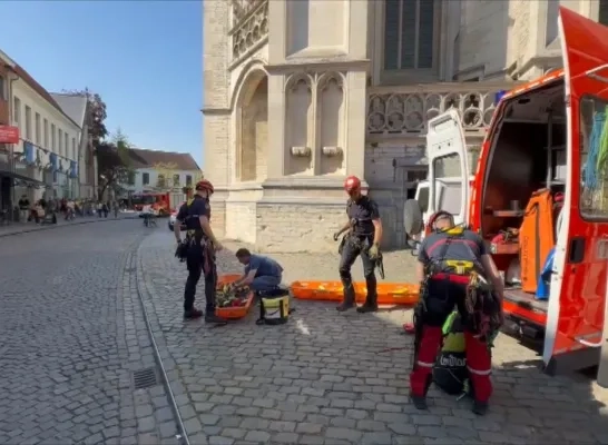 Sint-Romboutstoren arbeidsongeval technicus