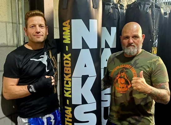 Bokszakmarathon Benny Rogmans en Naksu Geel