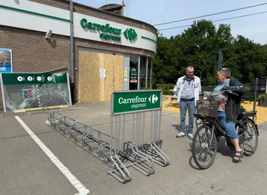 ongeval Mol Rauw Carrefour