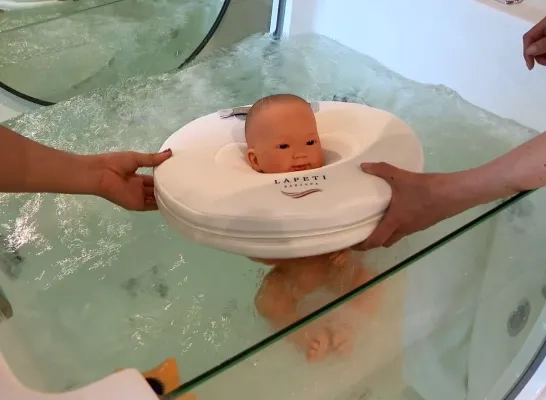 LaPeTi Babyspa Larum Geel baby